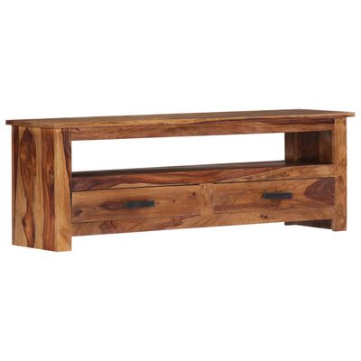 vidaXL Tv-meubel 118x30x40 cm massief hout