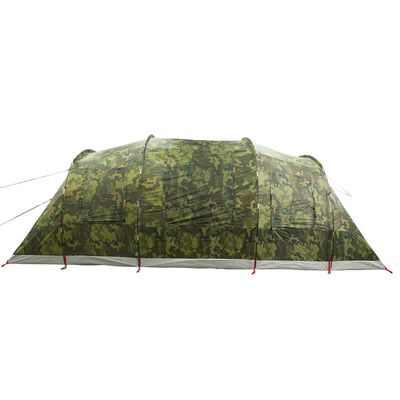 vidaXL Tunneltent 6-persoons waterdicht camouflage