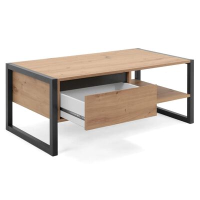 Finori Salontafel Denver 55 artisan eikenkleurig en antracietgrijs