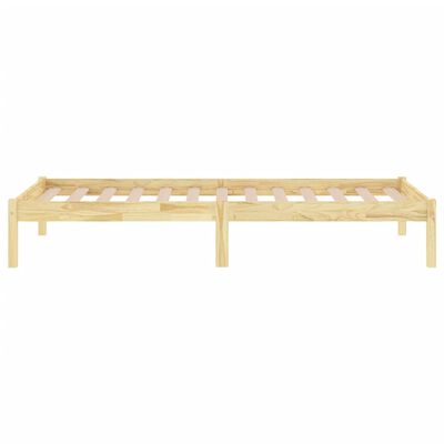 vidaXL Bedframe massief hout 90x190 cm