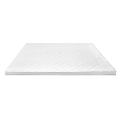 vidaXL Topmatras ei-profiel 6 cm koudschuim 160x200 cm