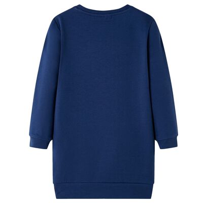 Kinderjurk 104 marineblauw