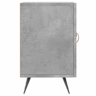 vidaXL Tv-meubel 150x30x50 cm bewerkt hout betongrijs