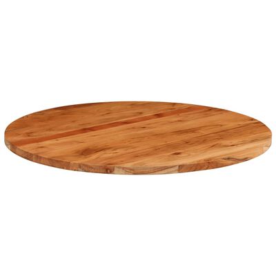 vidaXL Tafelblad rond Ø 90x2,5 cm massief acaciahout