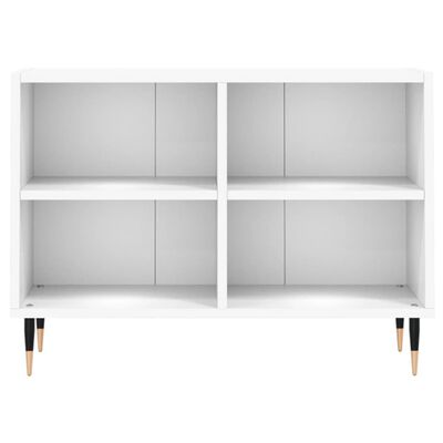 vidaXL Tv-meubel 69,5x30x50 cm bewerkt hout wit