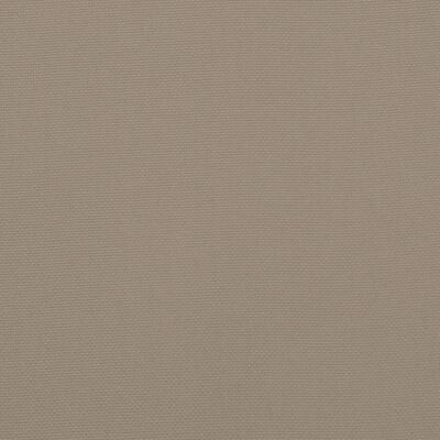 vidaXL Ligbedkussen 200x50x3 cm oxford stof taupe