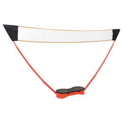 vidaXL Badmintonset met 2 rackets, net en opbergkoffer 292x30x152 cm