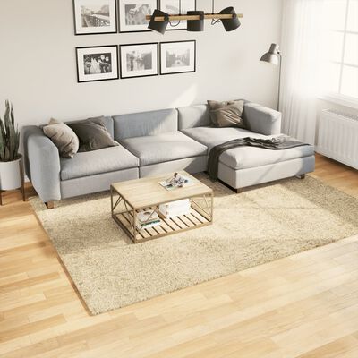 vidaXL Vloerkleed PAMPLONA shaggy hoogpolig modern 200x280 cm goud