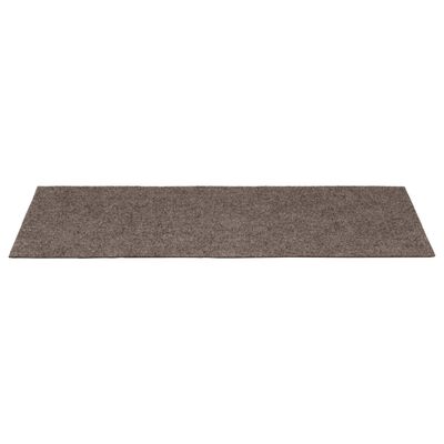 vidaXL 15 st Trapmatten zelfklevend rechthoekig 60x25 cm crèmekleurig