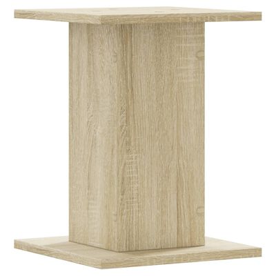 vidaXL Plantenstandaards 2 st 30x30x40 cm bewerkt hout sonoma eiken