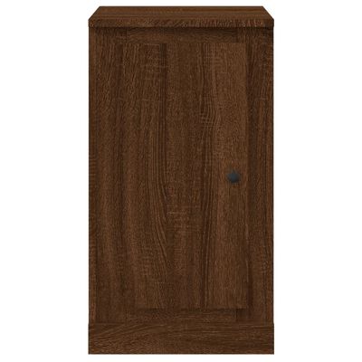 vidaXL Dressoir 37,5x35,5x67,5 cm bewerkt hout bruin eikenkleur