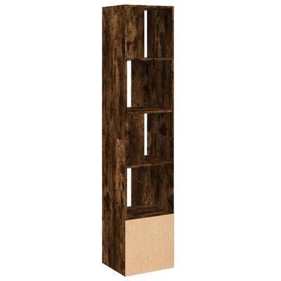 vidaXL Boekenkast 40x36x189 cm bewerkt hout gerookt eikenkleurig