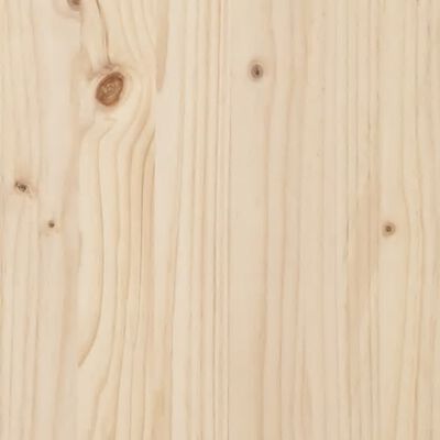 vidaXL Seniorenbed massief grenenhout 140x200 cm