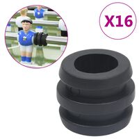 vidaXL Stangstopper tafelvoetbal 16 st 15,9/16 mm