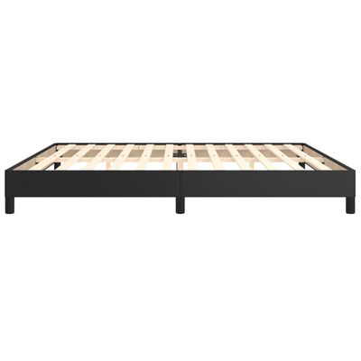 vidaXL Bedframe kunstleer zwart 200x200 cm