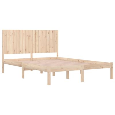 vidaXL Bedframe massief hout 180x200 cm