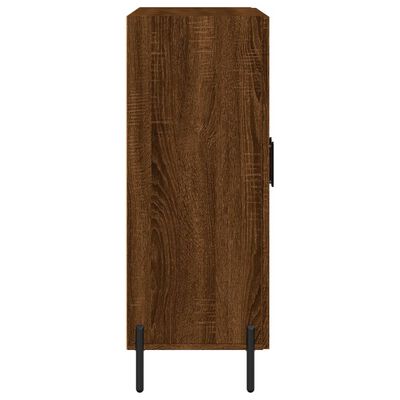 vidaXL Dressoir 69,5x34x90 cm bewerkt hout bruin eikenkleur