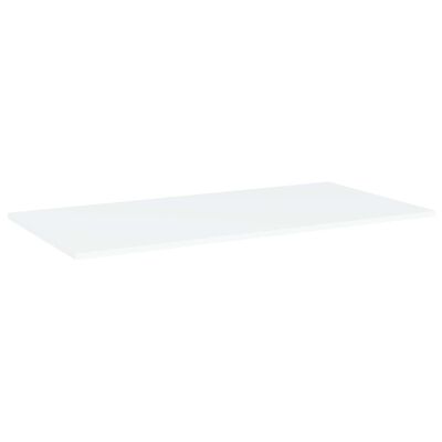 vidaXL Wandschappen 4 st 100x50x1,5 cm bewerkt hout wit