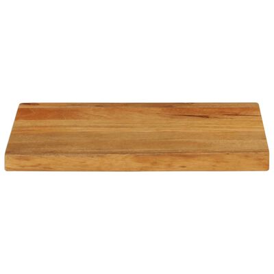 vidaXL Tafelblad met natuurlijke rand 50x20x3,8 cm massief mangohout