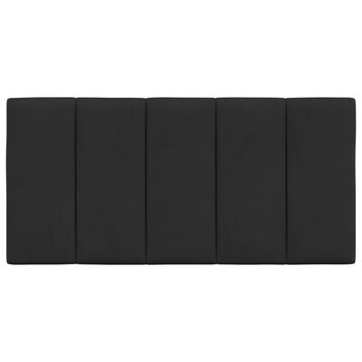 vidaXL Hoofdbordkussen 100 cm fluweel zwart
