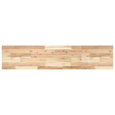 vidaXL Tafelblad rechthoekig 120x30x2 cm massief acaciahout