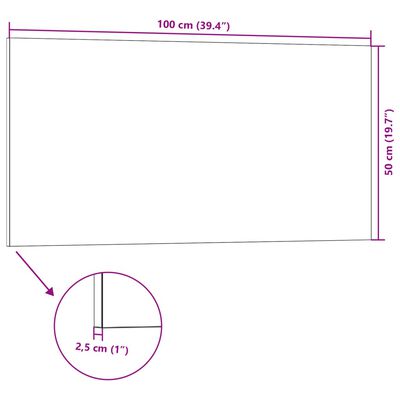 vidaXL Wandpanelen 5 st 3D 100x50 cm EPS lichtbruin