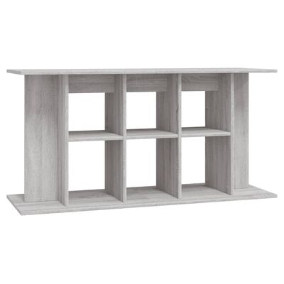 vidaXL Aquariumstandaard 120x40x60 cm bewerkt hout grijs sonoma