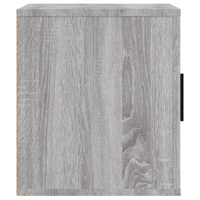 vidaXL Tv-meubel 100x35x40 cm bewerkt hout grijs sonoma eikenkleurig