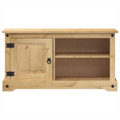 vidaXL Tv-meubel Corona 100x37x52 cm massief grenenhout