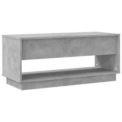 vidaXL Tv-meubel 102x41x44 cm bewerkt hout betongrijs