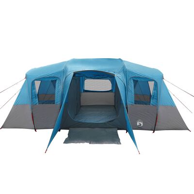 vidaXL Tunneltent 16-persoons waterdicht blauw