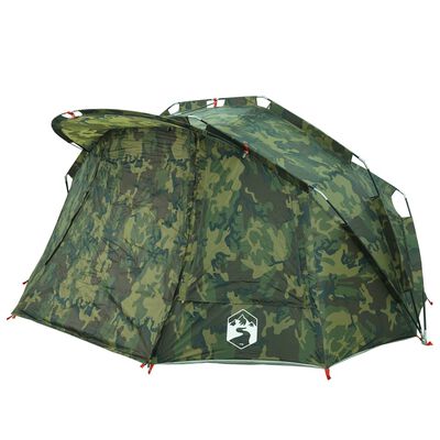 vidaXL Vistent 5-persoons waterdicht camouflage