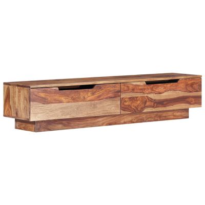 vidaXL Tv-meubel 145x30x30 cm massief hout