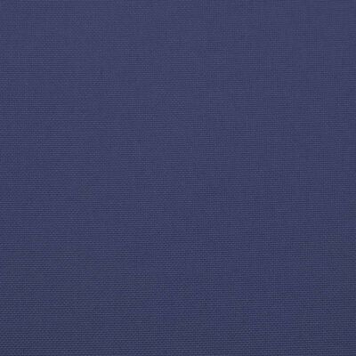 vidaXL Palletkussens 2 st 50x50x3 cm oxford stof marineblauw