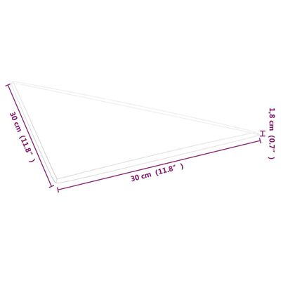 vidaXL Wandpanelen 12 st 0,54 m² 30x30 cm fluweel lichtgrijs