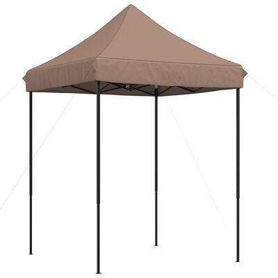 vidaXL Partytent inklapbaar pop-up 200x200x306 cm bruin