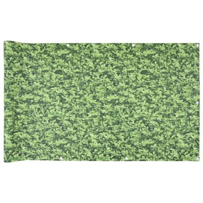 vidaXL plantpatroon plantpatroon 1000x75 cm PVC groen