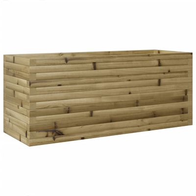 vidaXL Plantenbak 110x40x46 cm geïmpregneerd grenenhout