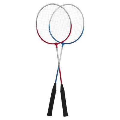 vidaXL Badmintonset met 4 rackets en net 620x151 cm