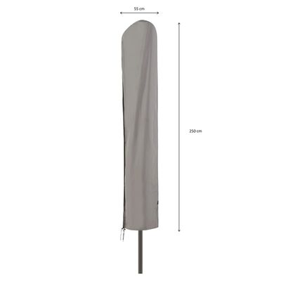 Raap bladeren op Piket Mogelijk Madison Hoes voor staande parasol 250x60 cm grijs kopen? | vidaXL.nl