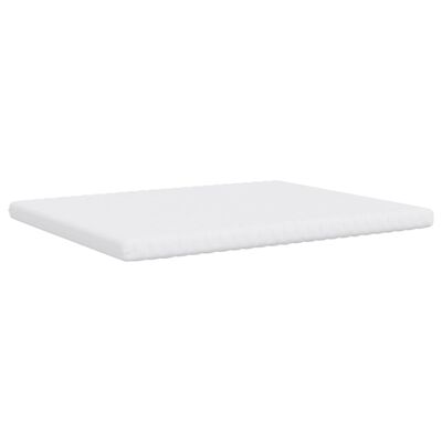 vidaXL Schuimmatras 7 zones hardheid 20 ILD 180x200 cm wit