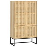 vidaXL Hoge kast 70x35x125 cm bewerkt hout