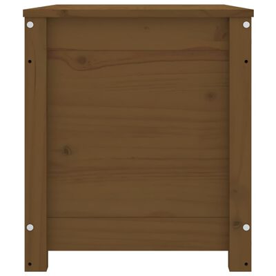 vidaXL Opbergbox honingbruin 80x40x45,5 cm massief grenenhout