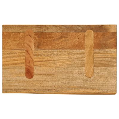 vidaXL Tafelblad met natuurlijke rand 50x40x3,8 cm massief mangohout