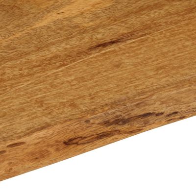 vidaXL Tafelblad met natuurlijke rand 110x60x2,5 cm massief mangohout