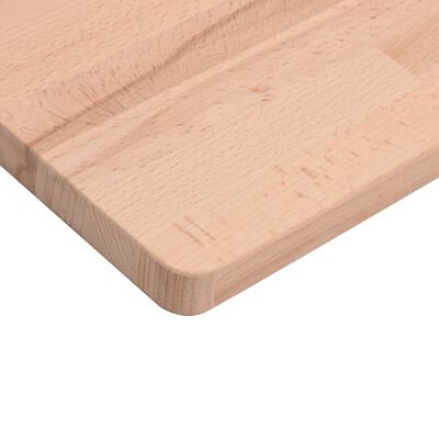 vidaXL Tafelblad rechthoekig 100x50x2,5 cm massief beukenhout