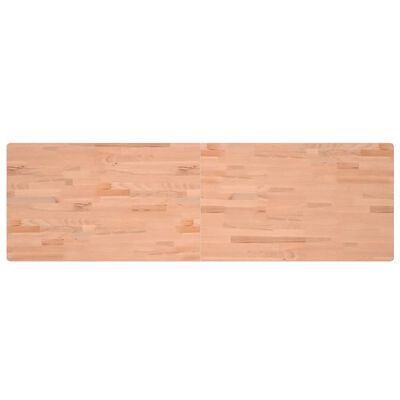 vidaXL Bureaublad 180x55x2,5 cm massief beukenhout