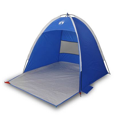 vidaXL Strandtent 3-persoons waterdicht azuurblauw