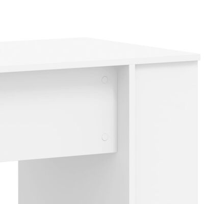 vidaXL Bureau 140x50x75 cm bewerkt hout wit