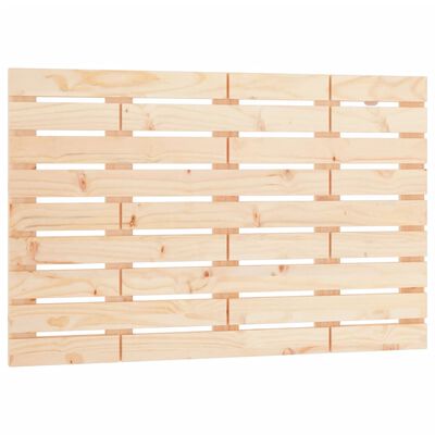 vidaXL Hoofdbord wandmontage 106x3x63 cm massief grenenhout